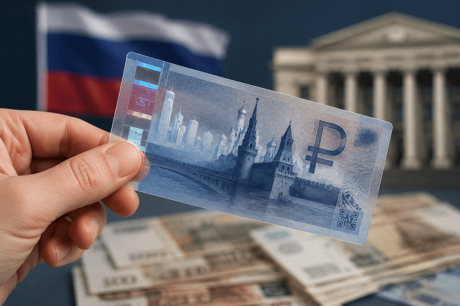 Рубли могут стать пластиковыми: в Госдуме заговорили о новых банкнотах