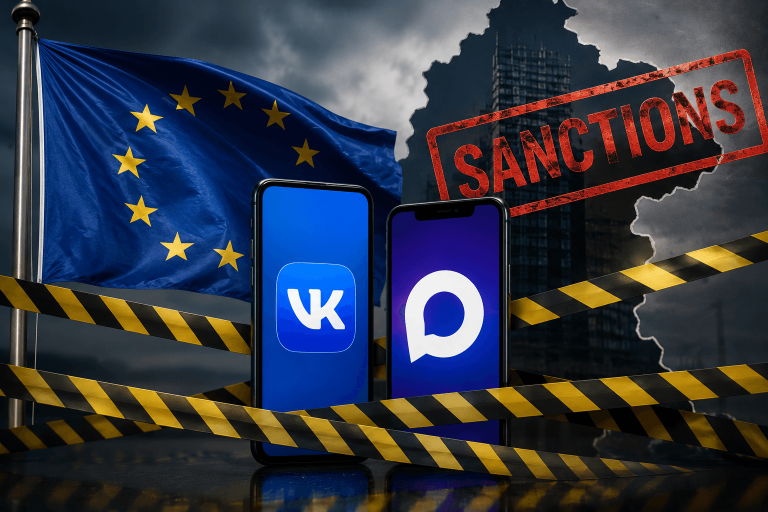 ЕС ввёл санкции против VK и разработчика мессенджера MAX