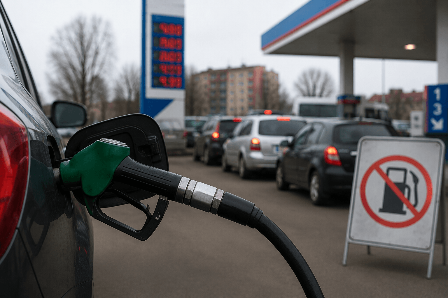 Россия закупает бензин за границей