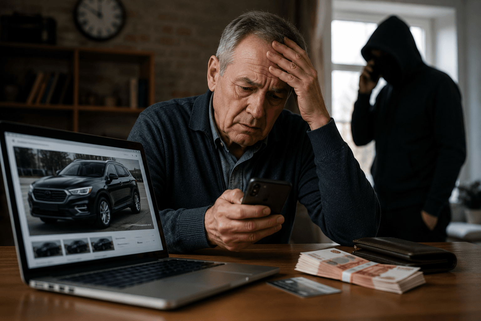 Перевёл 2 миллиона рублей за несуществующий автомобиль