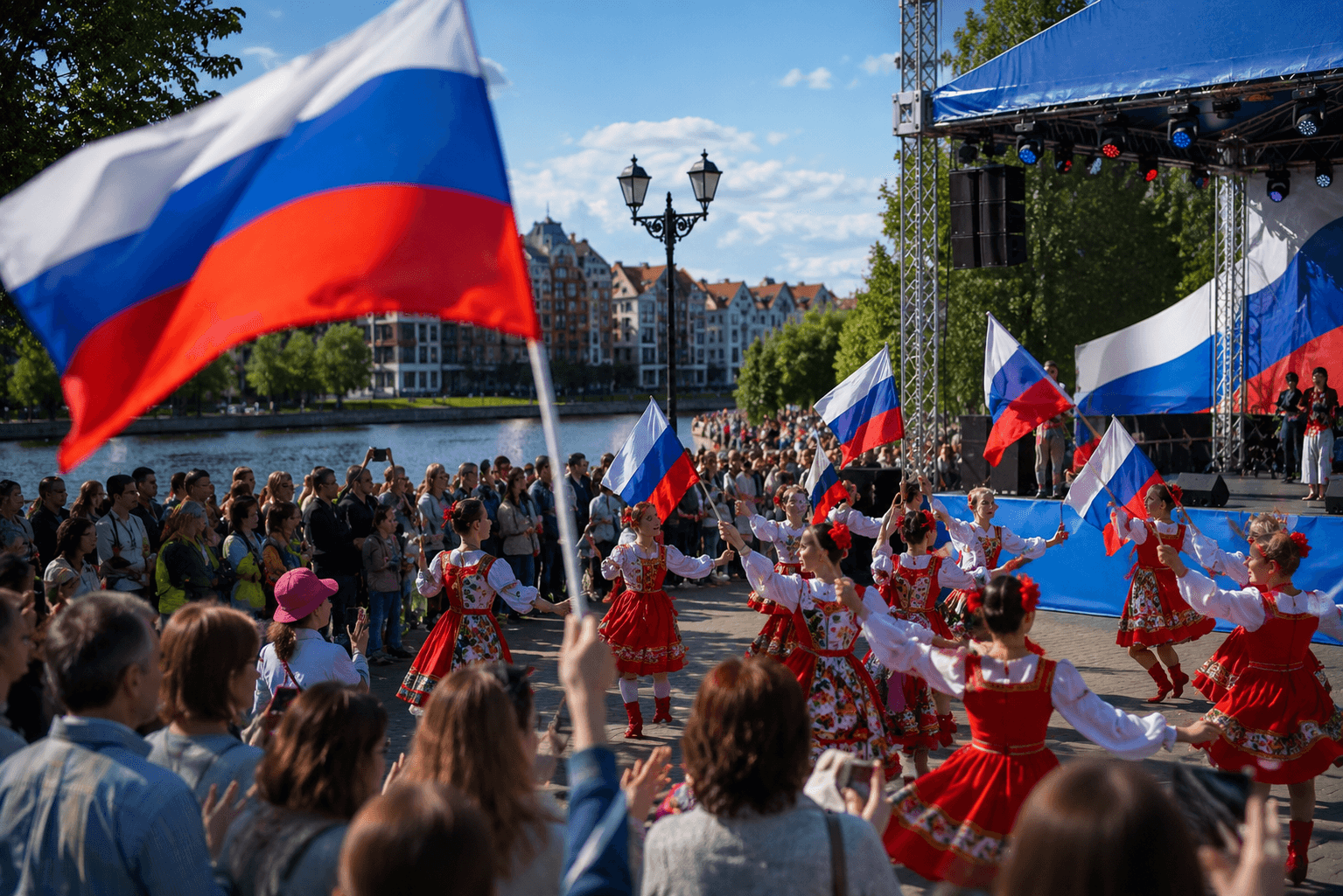 Где отметить День России в Калининграде: главные площадки праздника и программа дня