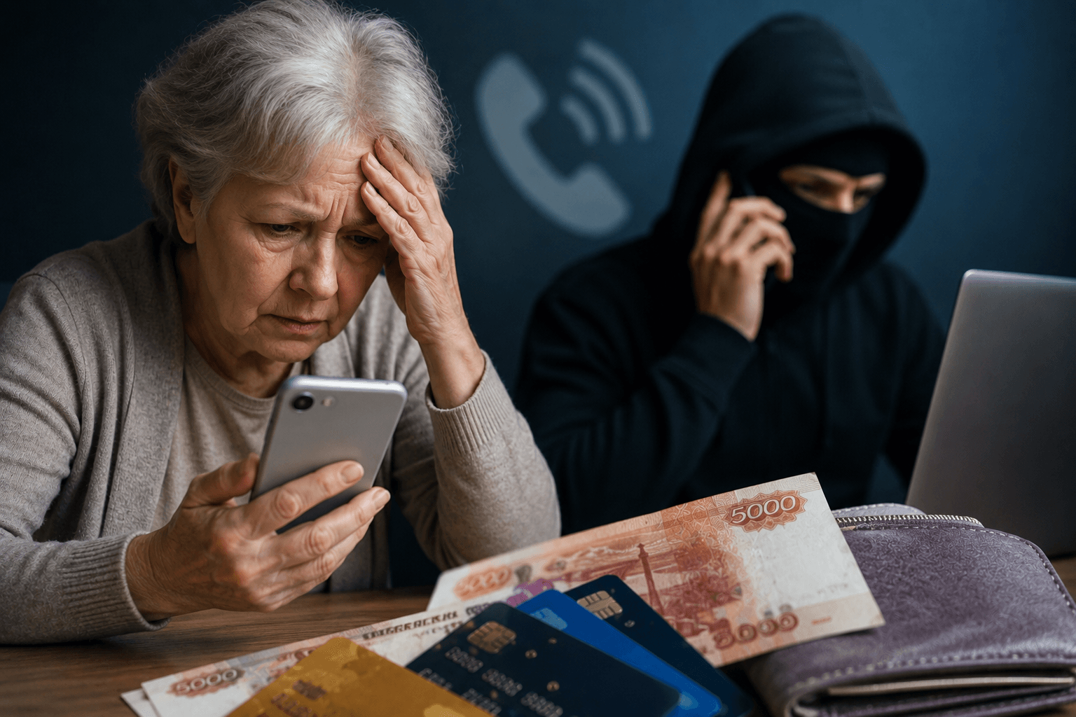 За сутки жители Калининградской области отдали мошенникам более 7 миллионов рублей