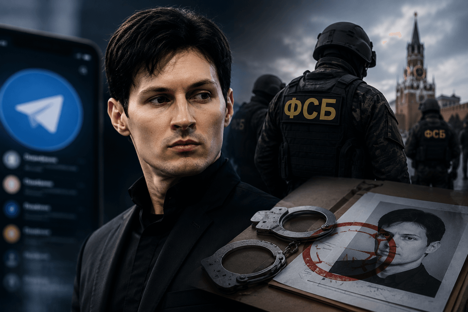 Павла Дурова объявили в розыск: ФСБ предъявила основателю Telegram обвинение по статье о терроризме