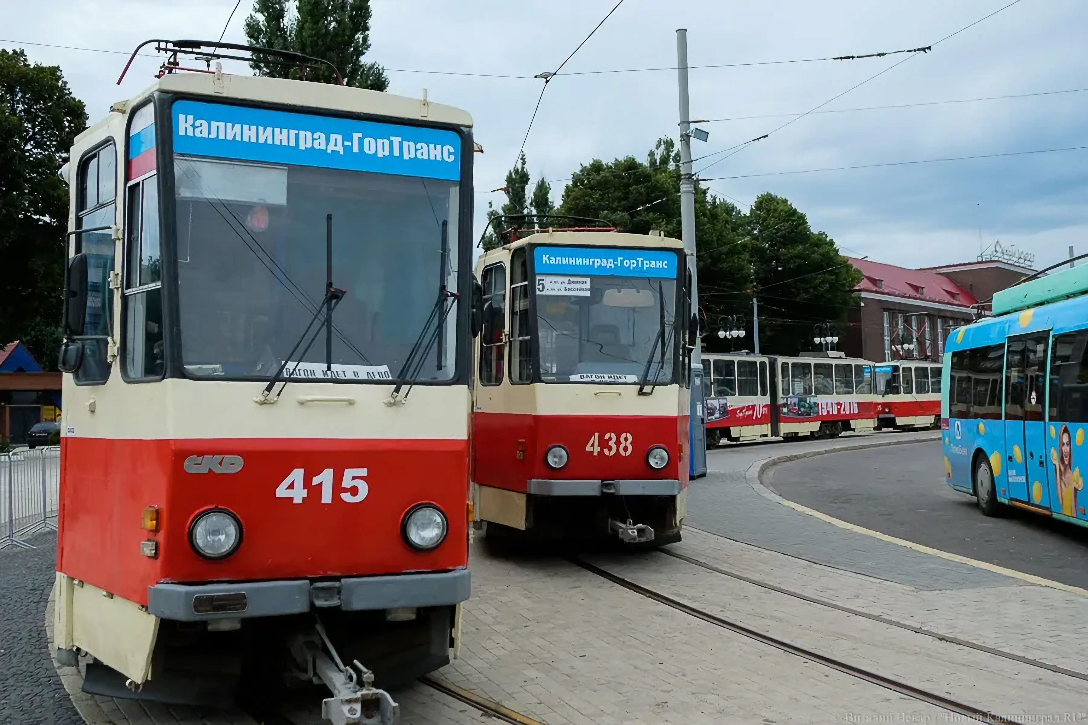 По Советскому проспекту по новым правилам: для рельсового транспорта ввели временную схему