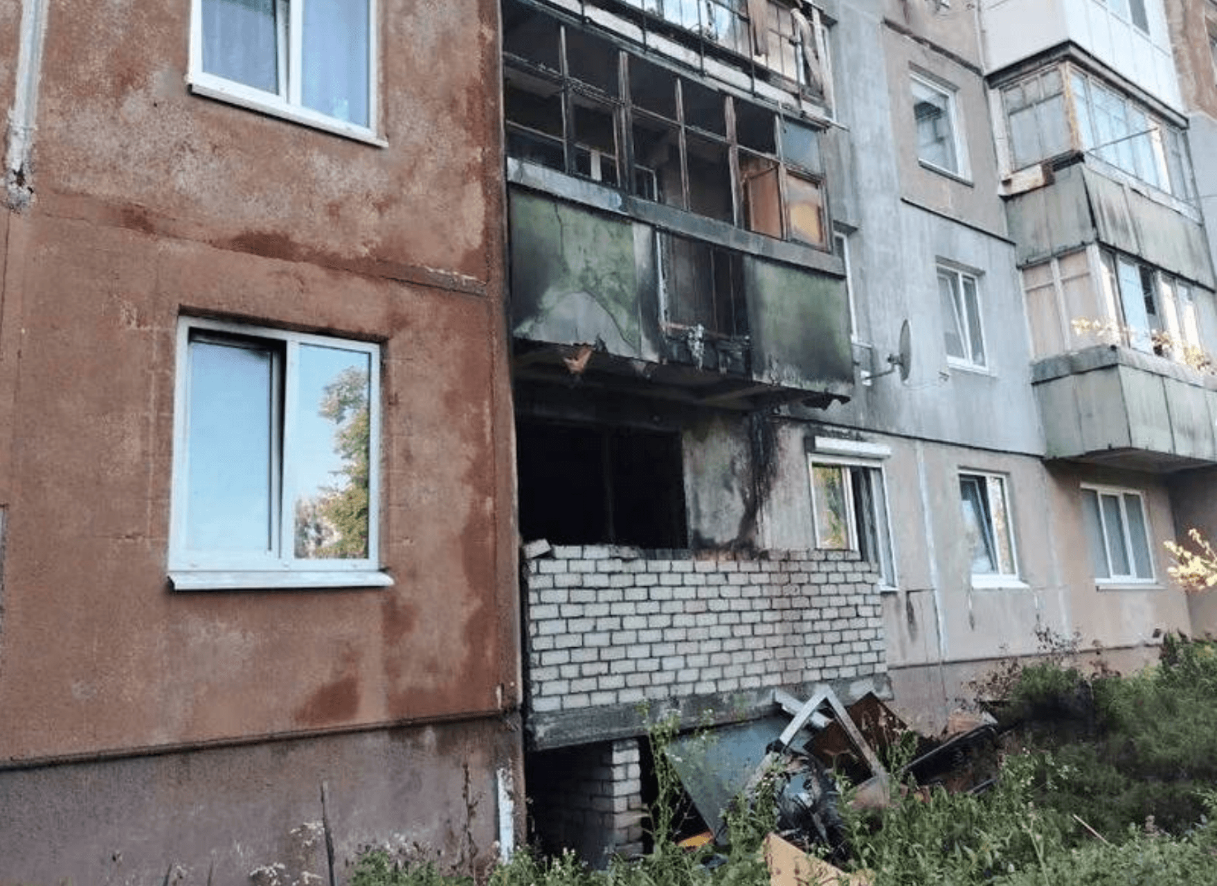 Пожар едва не закончился трагедией