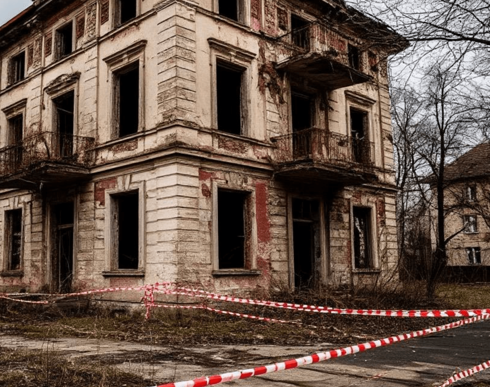 Жуткая находка в Немане: в заброшенном доме обнаружили останки женщины