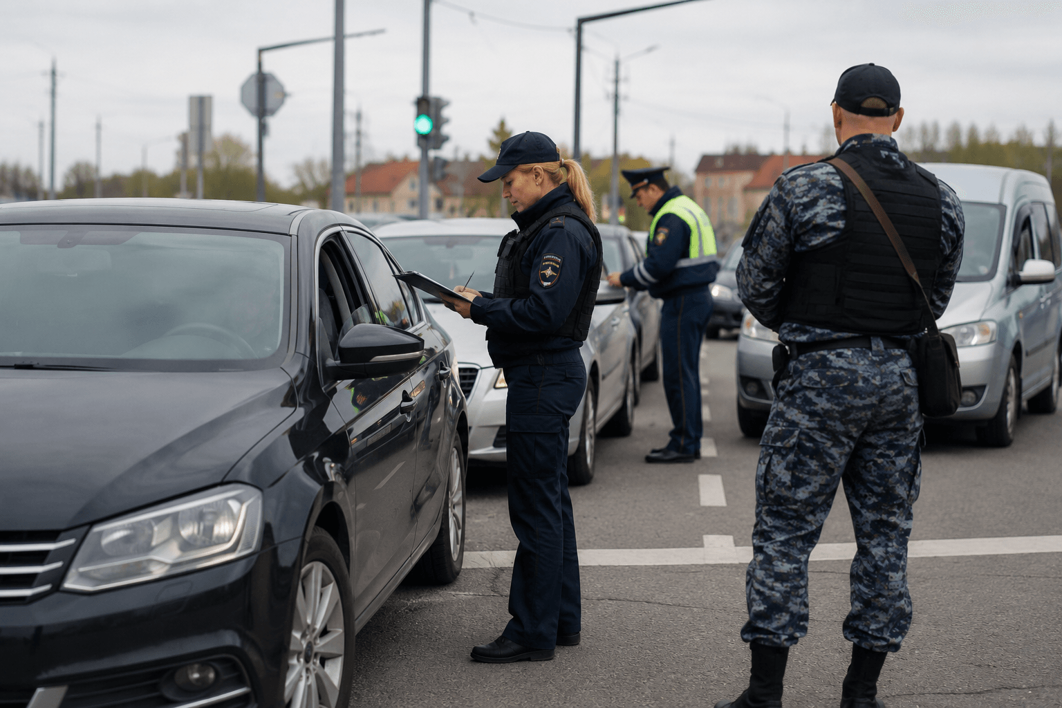 Должников начали ловить прямо на дорогах Калининграда