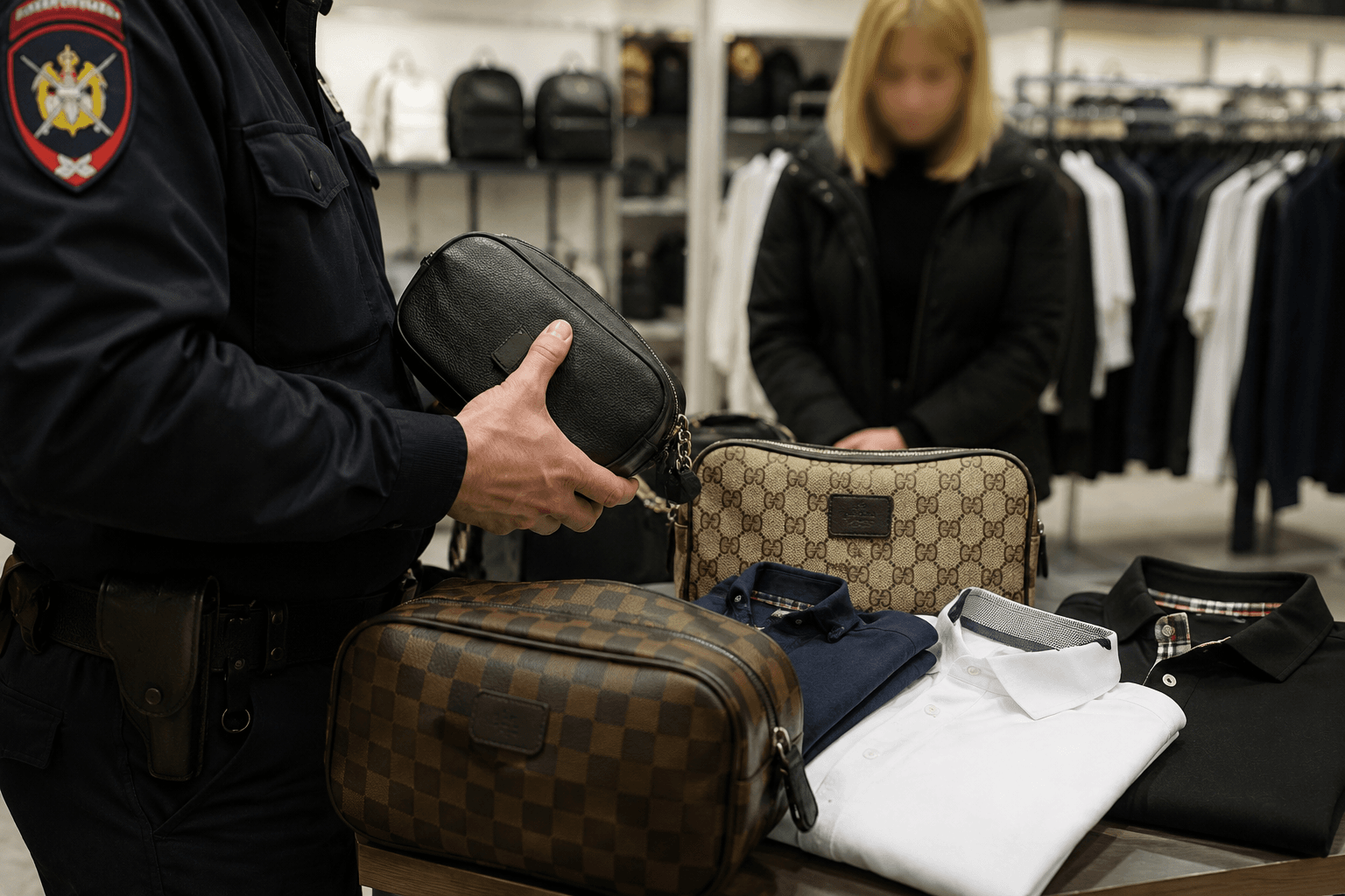 Фейки под видом люкса: накрыли точку с контрафактными брендовыми вещами