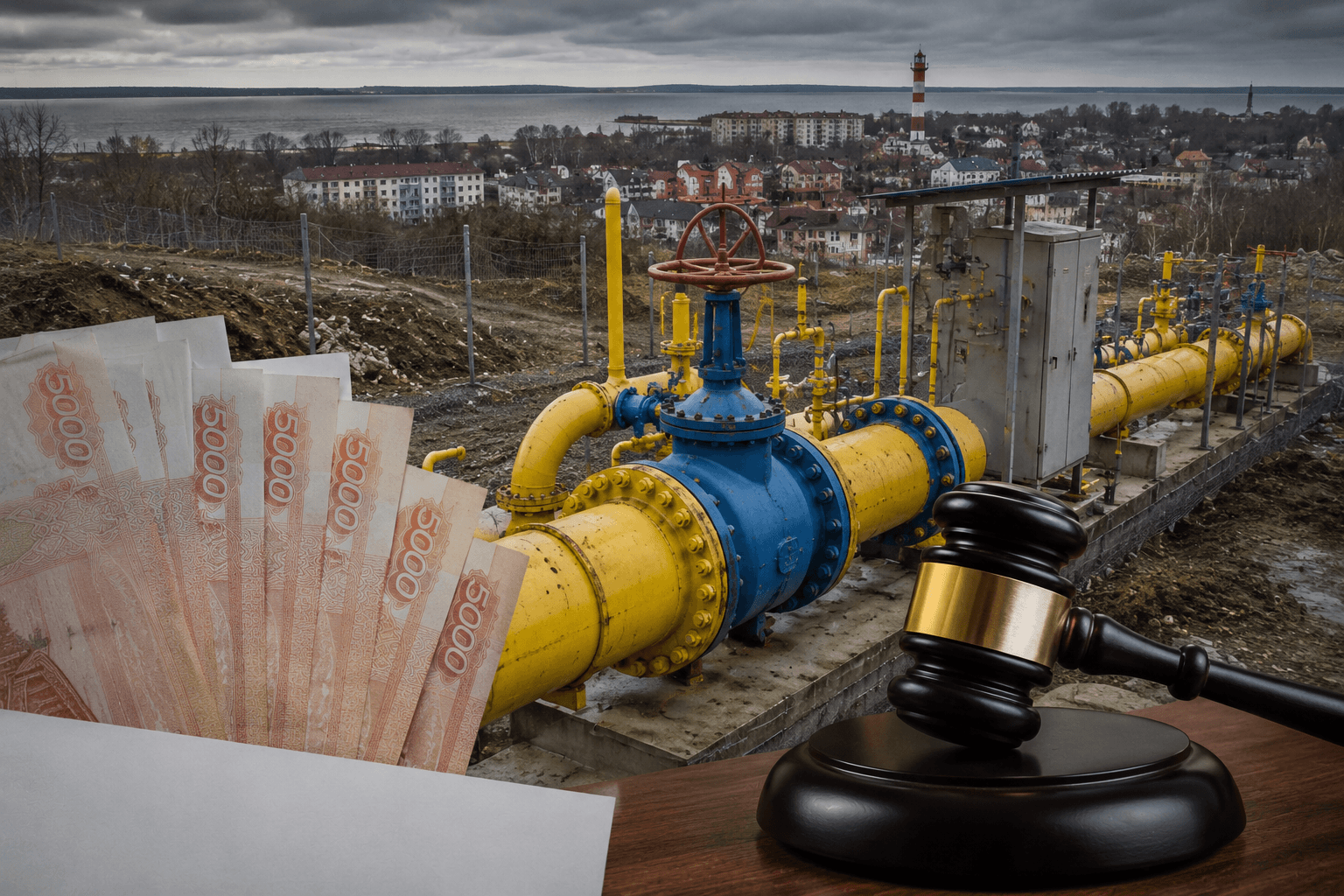 Газопровод за 1,6 миллиарда рублей решили продать всего за 421 миллион