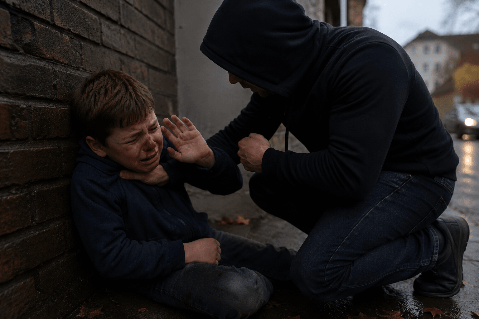 Под Калининградом неизвестный жестоко избил 10-летнего мальчика: ребёнку сломали нос, подозреваемого объявили в розыск
