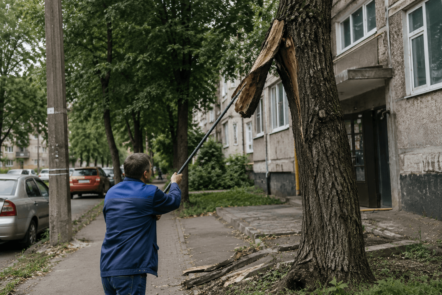 Житель Калининграда сам устранил опасность после бездействия коммунальщиков