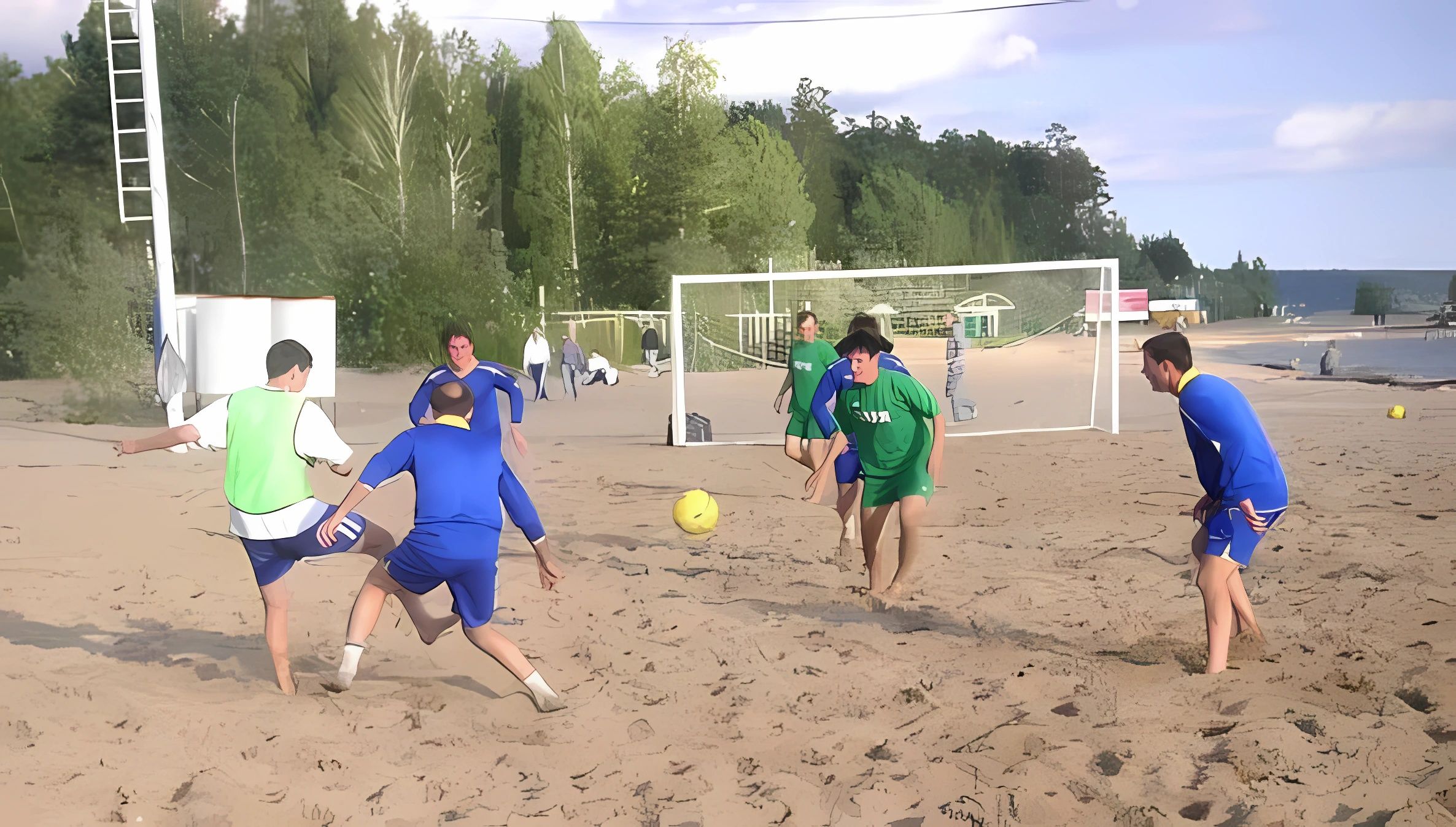 Пляж одного из наших курортных городов примет уникальную битву народов