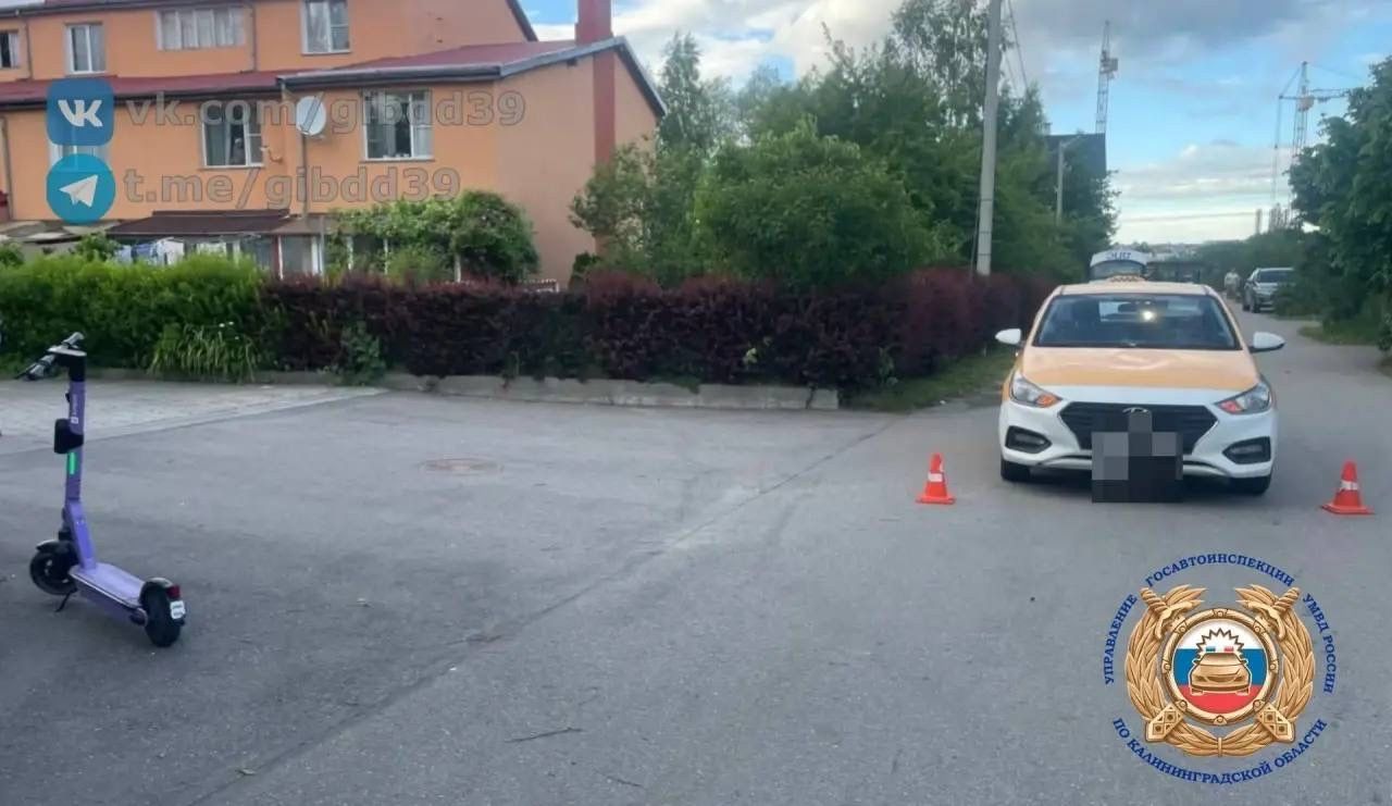 На побережье Зеленоградска двое подростков серьезно пострадали в вечернем ДТП
